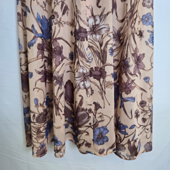 Vintage Semi-Sheer Floral Skirt, Women's Size Medium/10‎ - Picture 6 of 9